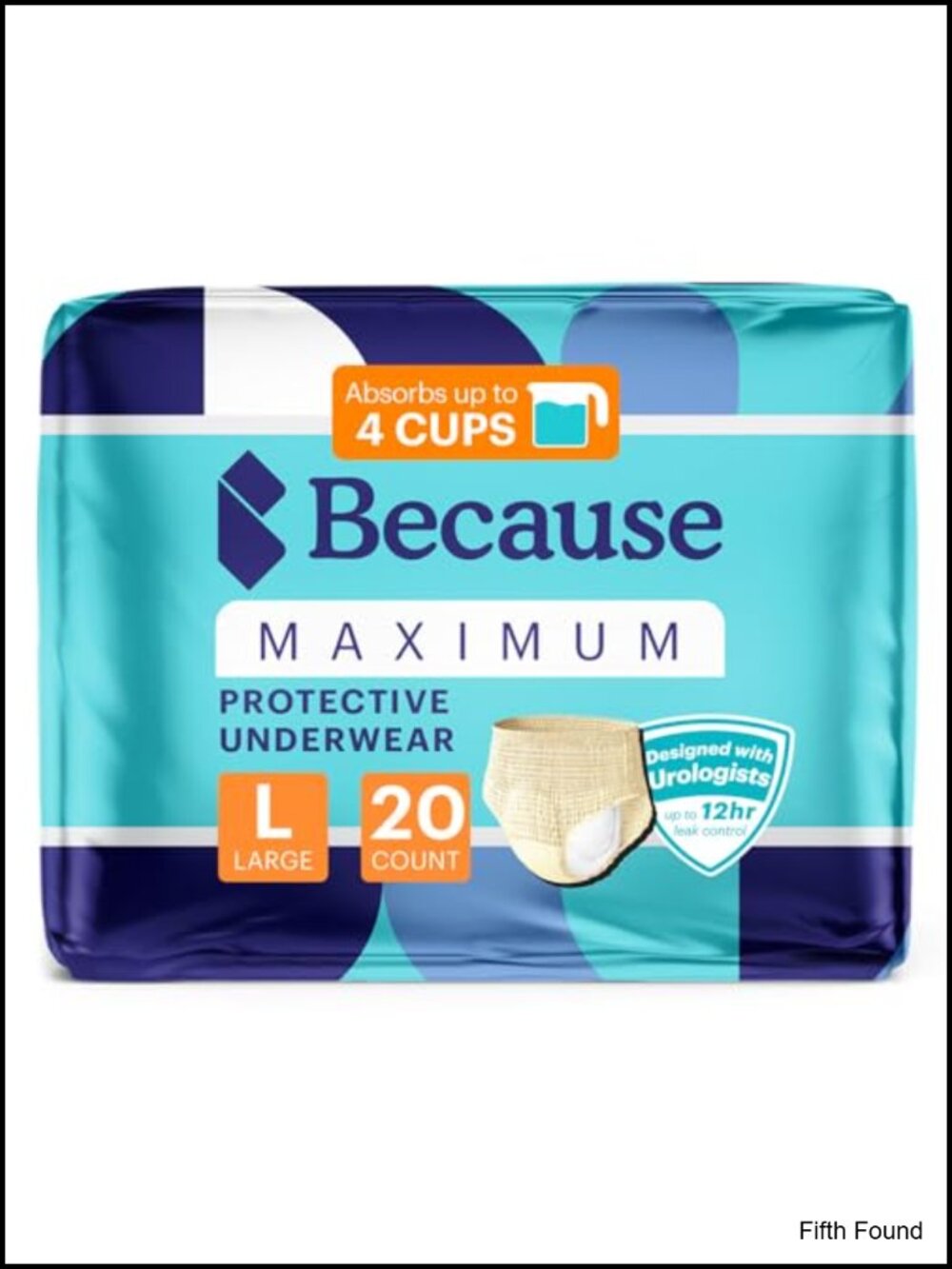 Heavy Absorbency Incontinence Underwear Disposable Pull-Up Large 20ct